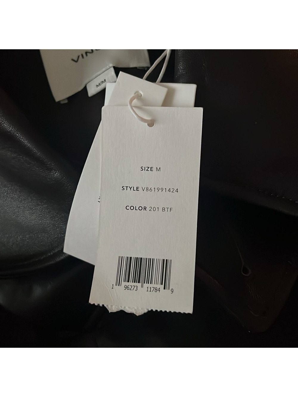 Vince 100% Lamb Leather Safari Jacket in Brown, Size M New w/Tag Retail $1495 - Picture 14 of 16